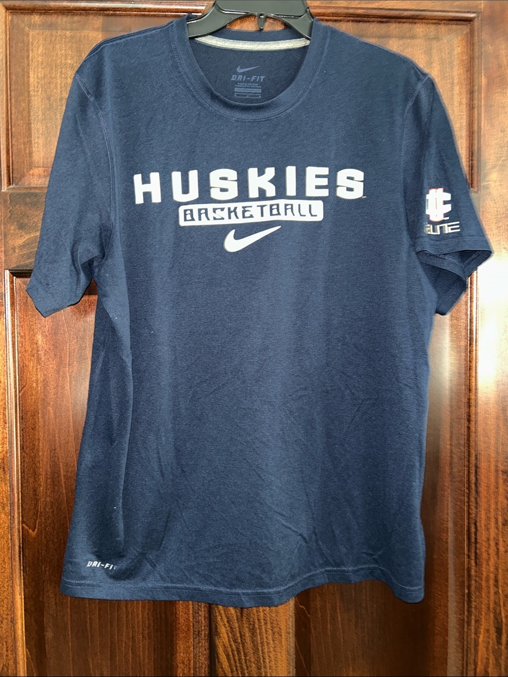 Nike Navy UConn Huskies Basketball Dri-FIT Tee
